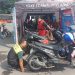 Polresta Surakarta menggelar servis gratis untuk kendaraan driver ojol, Kamis (30/4/2026). Foto: Ist.