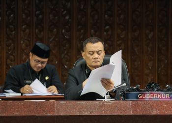 Gubernur Jawa Tengah, Ahmad Luthfi menghadiru Rapat Paripurna di Gedung DPRD Provinsi Jawa Tengah, Kamis, 30 April 2026. Foto: Ist.