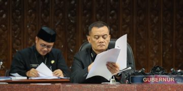Gubernur Jawa Tengah, Ahmad Luthfi menghadiru Rapat Paripurna di Gedung DPRD Provinsi Jawa Tengah, Kamis, 30 April 2026. Foto: Ist.