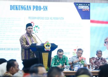 Wakil Gubernur Jawa Tengah, Taj Yasin Maimoen saat mewakili Gubernur Ahmad Luthfi dalam pembukaan Musyawarah Perencanaan Pembangunan (Musrenbang) Provinsi Jateng di Gedung Gradika Bhakti Praja, Semarang, Selasa (28/4/2026). Foto : Ist.