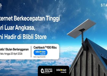 Blibli melalui GTNi menghadirkan Starlink di Blibli Store. Foto: Ist.