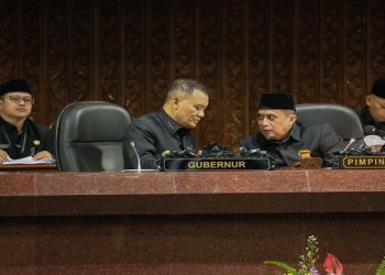 Gubernur Jawa Tengah, Ahmad Luthfi menghadiri rapat paripurna DPRD Jawa Tengah Masa Persidangan Kedua Tahun Sidang 2025/2026, Kamis, 30 April 2026. Foto: Ist.