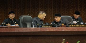 Gubernur Jawa Tengah, Ahmad Luthfi menghadiri rapat paripurna DPRD Jawa Tengah Masa Persidangan Kedua Tahun Sidang 2025/2026, Kamis, 30 April 2026. Foto: Ist.