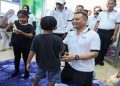 Gubernur Jawa Tengah Ahmad Luthfi meresmikan Daycare Tripartit Berdikari di kawasan Rusunawa Gedanganak, Ungaran, Kabupaten Semarang, Jumat, 1 Mei 2026. Foto: Ist.