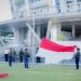 UMS menggelar Upacara Hardiknas 2026 di Halaman Gedung Induk Siti Walidah, Sabtu (2/5/2026). Foto: Ist.