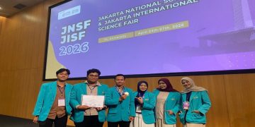 Tim Mahasiswa UMS pada ajang JNSF JISF 2026 di Jakarta. Foto: Ist.