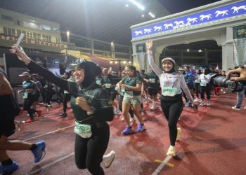Ribuan pelari menyemarakkan Mangkunegaran Run 2026, Minggu (3/5/2026). Foto: Ist.
