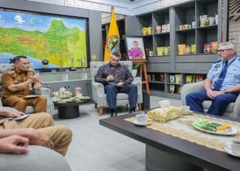 Duta Besar Selandia Baru untuk Indonesia, Philip Nathan Taula bertemu Gubernur Jawa Tengah Ahmad Luthfi, Senin, 4 Mei 2026. Foto: Ist.