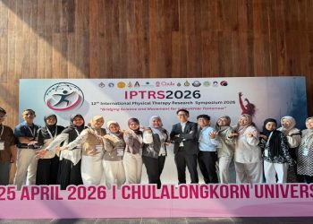 Tim UMS saat mengikuti IPTRS 2026 di Chulalongkorn University Thailand. Foto: Ist.