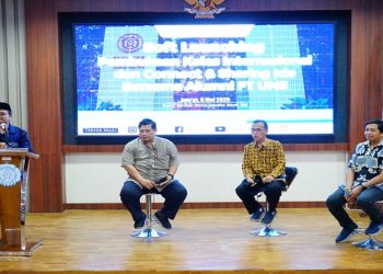 FT UNS melakukan soft launching pembukaan kelas internasional jenjang sarjana untuk Prodi Teknik Sipil dan Teknik Kimia, Jumat (8/5/2026). Foto: Ist.