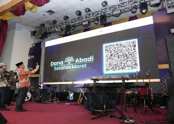 UNS Solo meluncurkan Dana Abadi UNS di Auditorium G.P.H. Haryo Mataram UNS, Jumat malam (8/5/2026). Foto: Ist.