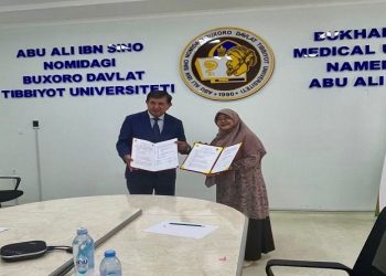 UMS melakukan kerja sama dengan Bukhara State Medical Institute. Foto: Ist.