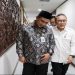 Wakil Gubernur Jawa Tengah, Taj Yasin Maimoen bersama Menko Bidang Pangan, Zulkifli Hasan saat menghadiri MoU antara Danantara dan pemerintah daerah untuk pembangunan PSEL di Gedung Menko Bidang Pangan, Jakarta, Senin, 11 Mei 2026. Foto: Ist.