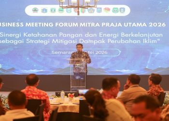 Acara Business Meeting Forum Mitra Praja Utama 2026 di Kota Semarang, Senin 11 Mei 2026. Foto: Ist.
