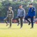Gelar Pasukan dalam rangka HUT Satpol PP, Satlinmas dan Damkar tingkat Provinsi Jawa Tengah 2026 di Stadion Sriwedari Solo pada Selasa, 12 Mei 2026. Foto: Ist.