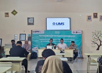 Suasana kegiatan P2M kolaborasi antara UMS dengan PCM Kartasura. Foto: Ist.