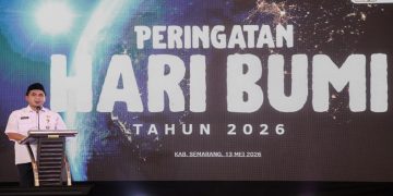 Wakil Gubernur Jawa Tengah Taj Yasin Maimoen menghadiri Peringatan Hari Bumi Tahun 2026 tingkat Provinsi Jawa Tengah di Bale Agung Horison Resort Tlogo, Tuntang, Kabupaten Semarang, Rabu, 13 Mei 2026. Foto: Ist.