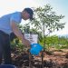 Gubernur Jawa Tengah, Ahmad Luthfi melakukan penanaman pohon dalam rangka konservasi dan reklamasi tambang batu andesit di Desa Kandangan, Kecamatan Bawen, Kabupaten Semarang, Rabu, 13 Mei 2026. Foto: Ist.