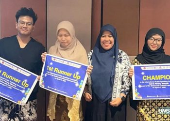 Mahasiswa UMS mengikuti program student mobility di Malaysia. Foto: Ist.