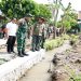 Danrem 074/Warastratama Surakarta, Kolonel Inf M. Arry Yudistira, S.I.P., M.I.Pol., M.Han meninjau progres pembangunan fisik dan nonfisik program TMMD di Sragen. Foto: Ist.
