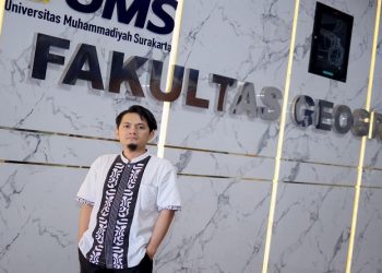 Dosen Fakultas Geografi UMS, Aziz Akbar Mukasyaf. Foto: Ist.