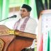 Wakil Gubernur Jawa Tengah Taj Yasin Maemoen menghadiri acara Muwaadah Pengukuhan dan Pelepasan Peserta Didik Kelas IX & XII MTS MA Nahdlatul Muslimin, Undaan Kidul, Kabupaten Kudus, Minggu, 17 Mei 2026. Foto: Ist.