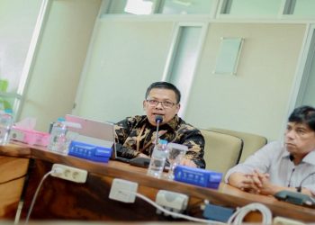 Kepala Divisi Pelayanan Beasiswa LPDP Gendro Hartono, SE., MM melakukan sosialisasi di UMS, Selasa (19/5/2026). Foto: Ist.