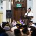 Wakil Gubernur Jawa Tengah, Taj Yasin Maimoen menghadiri Peringatan Haul ke-7 KH Maimoen Zubair di Serambi Masjid Agung Demak, Selasa malam, 19 Mei 2026. Foto: Ist.