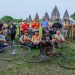 Duta Besar Belanda Marc Gerritsen dan Duta Besar Jerman, H.E. Ralf Beste saat bersepeda di sekitar Candi Prambanan Kabupaten Klaten, Kamis, 21 Mei 2026. Foto: Ist.