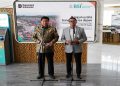 Menteri PKP, Maruarar Sirait bersama Direktur Utama BSI, Anggoro Eko Cahyo di The Tower, Jakarta, Kamis (21/5/2026). Foto: Ist.