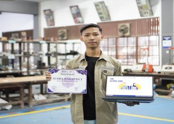 Wahyu Habi Bullah, mahasiswa Prodi Teknik Sipil UMS. Foto: Ist.
