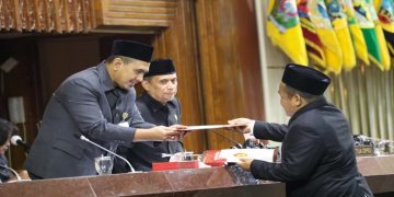 Wakil Gubernur Jawa Tengah, Taj Yasin Maimoen menghadiri Rapat Paripurna DPRD Jawa Tengah di Gedung Berlian, Kota Semarang, Selasa, 26 Mei 2026. Foto: Ist.