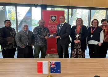 UMS melakukan kunjungan akademik ke University of Waikato pada 27 Mei 2026. Foto: Ist.