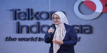 Direktur Utama Telkom Dian Siswarini. Foto: Ist.
