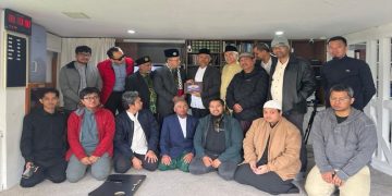 Rombongan Rektor UMS, Prof. Dr. Harun Joko Prayitno bersilaturahmi dengan PCIM Selandia Baru. Foto: Ist.