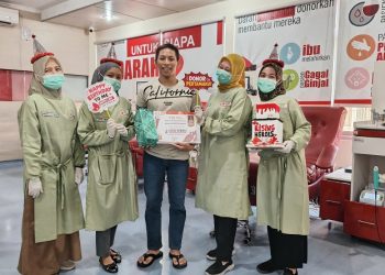 PMI Solo meluncurkan program Rising Heroes guna mendongkrak partisipasi donor darah di kalangan generasi muda. Foto: Ist.