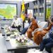 Gubernur Jawa Tengah, Ahmad Luthfi saat menggelar audiensi dengan sejumlah tokoh Walubbi dan Bhikkhu membahas puncak perayaan Waisak yang diselenggarakan di Kawasan Candi Borobudur. Foto : Ist.
