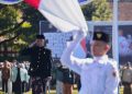 Gubernur Jawa Tengah Ahmad Luthfi menjadi inspektur upacara dalam peringatan Hari Pendidikan Nasional (Hardiknas) 2026 tingkat Jawa Tengah dipusatkan di SMK Negeri 1 Kedawung, Kabupaten Sragen. Foto : Ist.