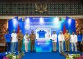 Sekretaris Daerah Provinsi Jawa Tengah, Sumarno bersama dengan perwakilan dari BI Jateng dalam acara launching dan press conference Rupiah Borobudur Playon (RPB) 2026 di Gedung Kantor Perwakilan Bank Indonesia Provinsi Jawa Tengah, Senin (25/5/2026). Foto : Ist.