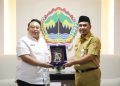 Pertemuan antara Wakil Gubernur Jawa Tengah Taj Yasin Maimoen dan pihak Garuda Indonesia membahas kerjasama untuk kelancaran MTQ Nasional di kantor Wagub Jateng, Senin (25/5/2026). Foto : Ist.