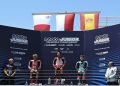 Pembalap binaan AHM Muhammad Kiandra Ramadhipa meraih podium pertama pada putaran kedua Moto3 Junior World Championship 2026 di Circuito do Estoril, Portugal, Minggu (14/6/2026). Foto: Ist.