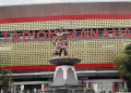 Stadion Manahan Solo tampak dari depan. Foto: Ist.