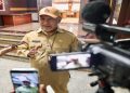 Kepala Dinas PUPR Jawa Tengah, Henggar Budi Anggoro memberikan keterangan pers, Senin (1/6/2026). Foto: Ist.