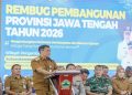 Gubernur Jawa Tengah Ahmad Luthfi saat acara Rembug Pembangunan Jateng 2026 Wilayah Solo Raya di Pendopo Kabupaten Boyolali, Selasa, 2 Juni 2026. Foto: Ist.