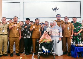 Gubernur Jawa Tengah Ahmad Luthfi menghadiri Rembug Pembangunan Jateng 2026 Wilayah Solo Raya di Pendopo Kabupaten Boyolali, Selasa, 2 Juni 2026. Foto: Ist.