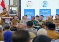 Gubernur Ahmad Luthfi menghadiri acara Rembug Pembangunan Provinsi Jawa Tengah Tahun 2026 wilayah Solo Raya, di Pendopo Kabupaten Boyolali, Selasa, 2 Juni 2026. Foto: Ist.