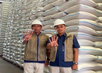 Perum Bulog hingga 3 Juni 2026 berhasil melakukanrealisasi serapan gabah dan beras petani secara nasional mencapai sekitar 75 persen dari target nasional sebesar 4 juta ton. Foto: Ist.