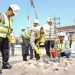 Kapolda Jawa Tengah, Irjen Pol Ribut Hari Wibowo melakukan groundbreaking pembangunan Gedung BPKB Prototype Satlantas Polres Kudus. Foto: Ist.