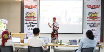 Ilustrasi: Para peserta finalis AHM Best Student 2025 sedang memaparkan karya inovasinya di hadapan dewan juri dalam kegiatan seleksi tingkat Nasional. Foto: Ist.