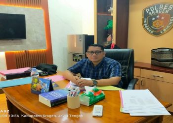 Kasat Reskrim Polres Sragen, AKP Catur Agus Yudo Praseno. Foto: Ist.
